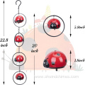 Outdoor Ladybug Acrylic Wind Chime